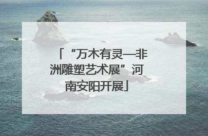 “万木有灵—非洲雕塑艺术展”河南安阳开展