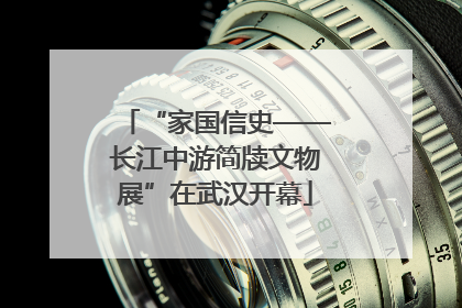 “家国信史——长江中游简牍文物展”在武汉开幕