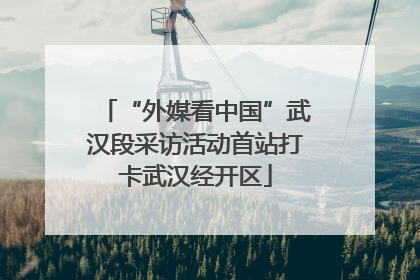 “外媒看中国”武汉段采访活动首站打卡武汉经开区