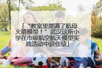 “教室里摆满了航母、火箭模型！”武汉这所小学在市级航空航天模型实践活动中获佳绩