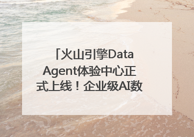 火山引擎Data Agent体验中心正式上线！企业级AI数据专家触手可及