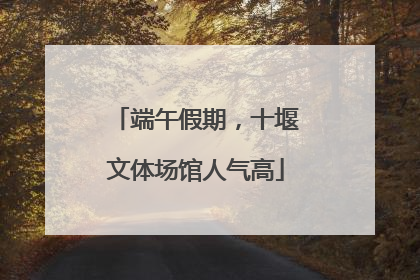 端午假期，十堰文体场馆人气高