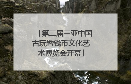 第二届三亚中国古玩暨钱币文化艺术博览会开幕