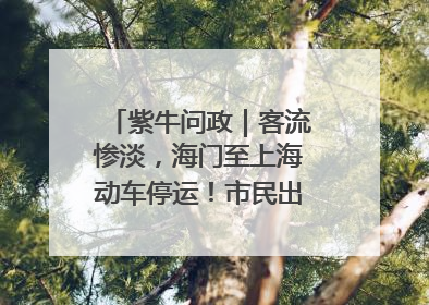 紫牛问政｜客流惨淡，海门至上海动车停运！市民出行不便，呼吁铁路部门恢复班次