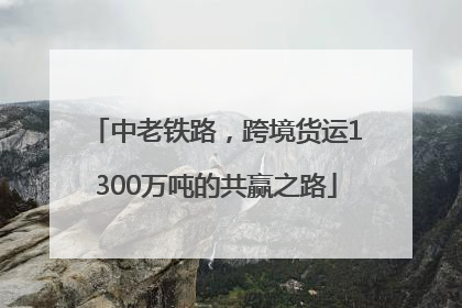 中老铁路，跨境货运1300万吨的共赢之路