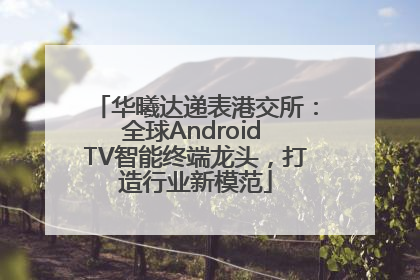 华曦达递表港交所：全球Android TV智能终端龙头，打造行业新模范