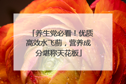 养生党必看！优质高效水飞蓟，营养成分堪称天花板