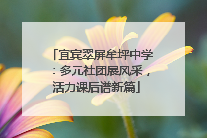 宜宾翠屏牟坪中学：多元社团展风采，活力课后谱新篇