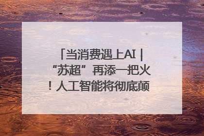 当消费遇上AI｜“苏超”再添一把火！人工智能将彻底颠覆绿茵场？
