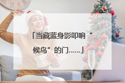当藏蓝身影叩响“候鸟”的门……