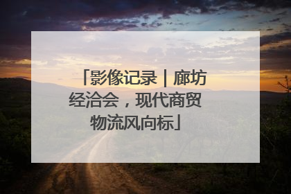 影像记录｜廊坊经洽会，现代商贸物流风向标