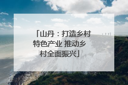 山丹：打造乡村特色产业 推动乡村全面振兴