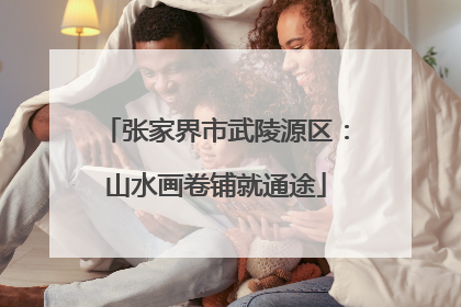 张家界市武陵源区：山水画卷铺就通途