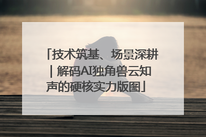 技术筑基、场景深耕｜解码AI独角兽云知声的硬核实力版图