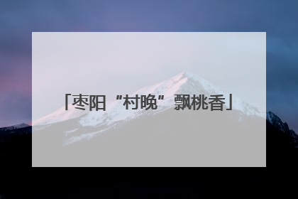 枣阳“村晚”飘桃香