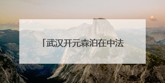 武汉开元森泊在中法生态城盛大开业 华中文旅再添新地标