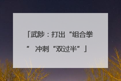 武陟：打出“组合拳” 冲刺“双过半”
