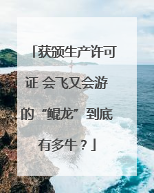 获颁生产许可证 会飞又会游的“鲲龙”到底有多牛？