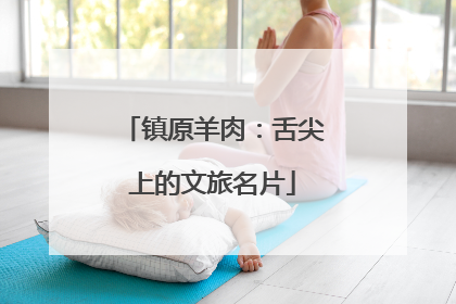 镇原羊肉：舌尖上的文旅名片