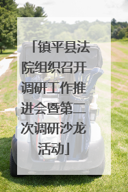 镇平县法院组织召开调研工作推进会暨第二次调研沙龙活动