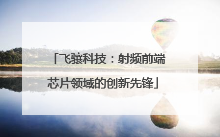 飞骧科技：射频前端芯片领域的创新先锋