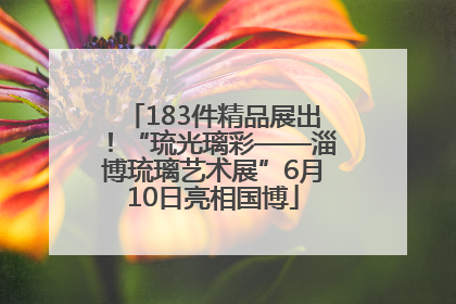 183件精品展出！“琉光璃彩——淄博琉璃艺术展”6月10日亮相国博