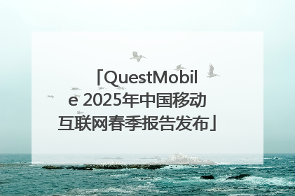 QuestMobile 2025年中国移动互联网春季报告发布