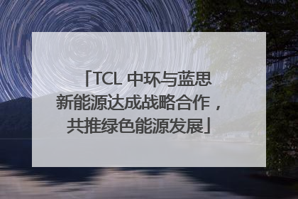 TCL 中环与蓝思新能源达成战略合作，共推绿色能源发展